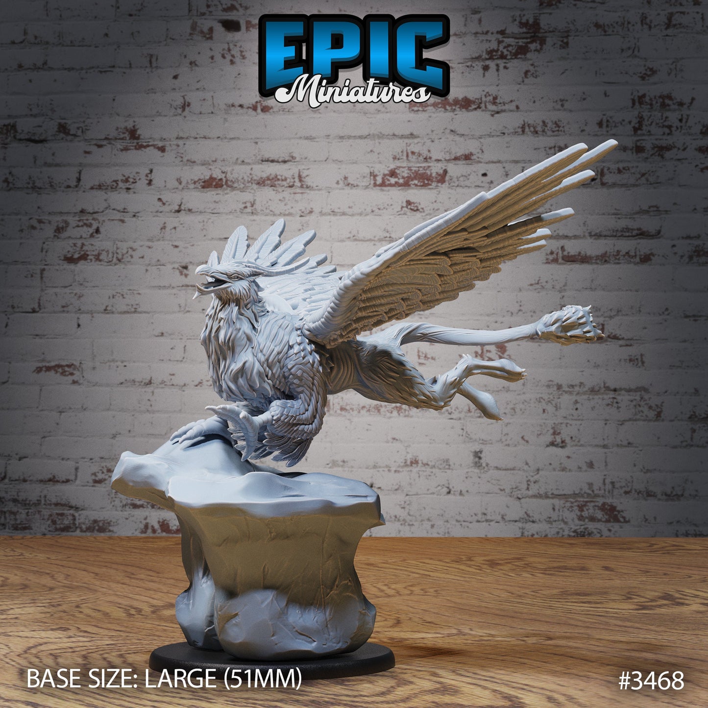 Longbeak Griffin (3 Variants Available) - Epic Miniatures