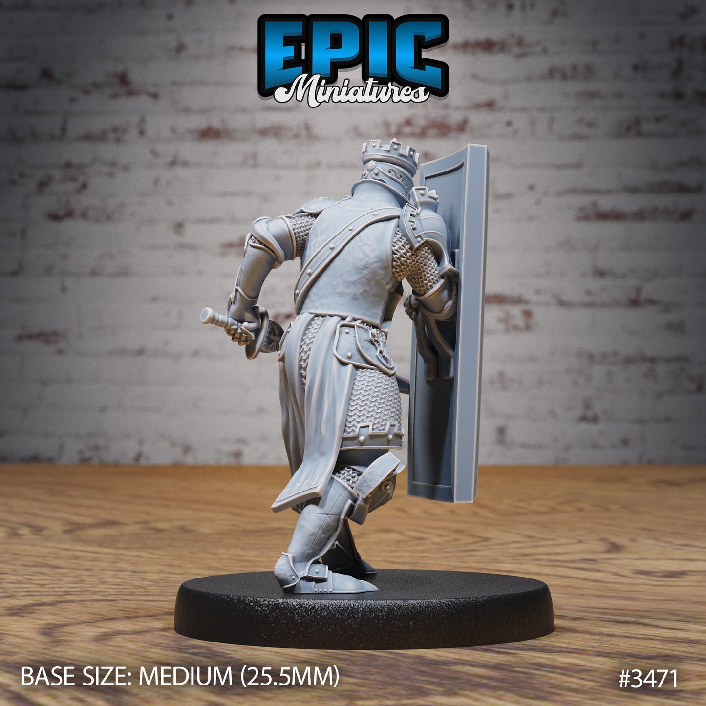Tower Knight (4 Variants Available) - Epic Miniatures