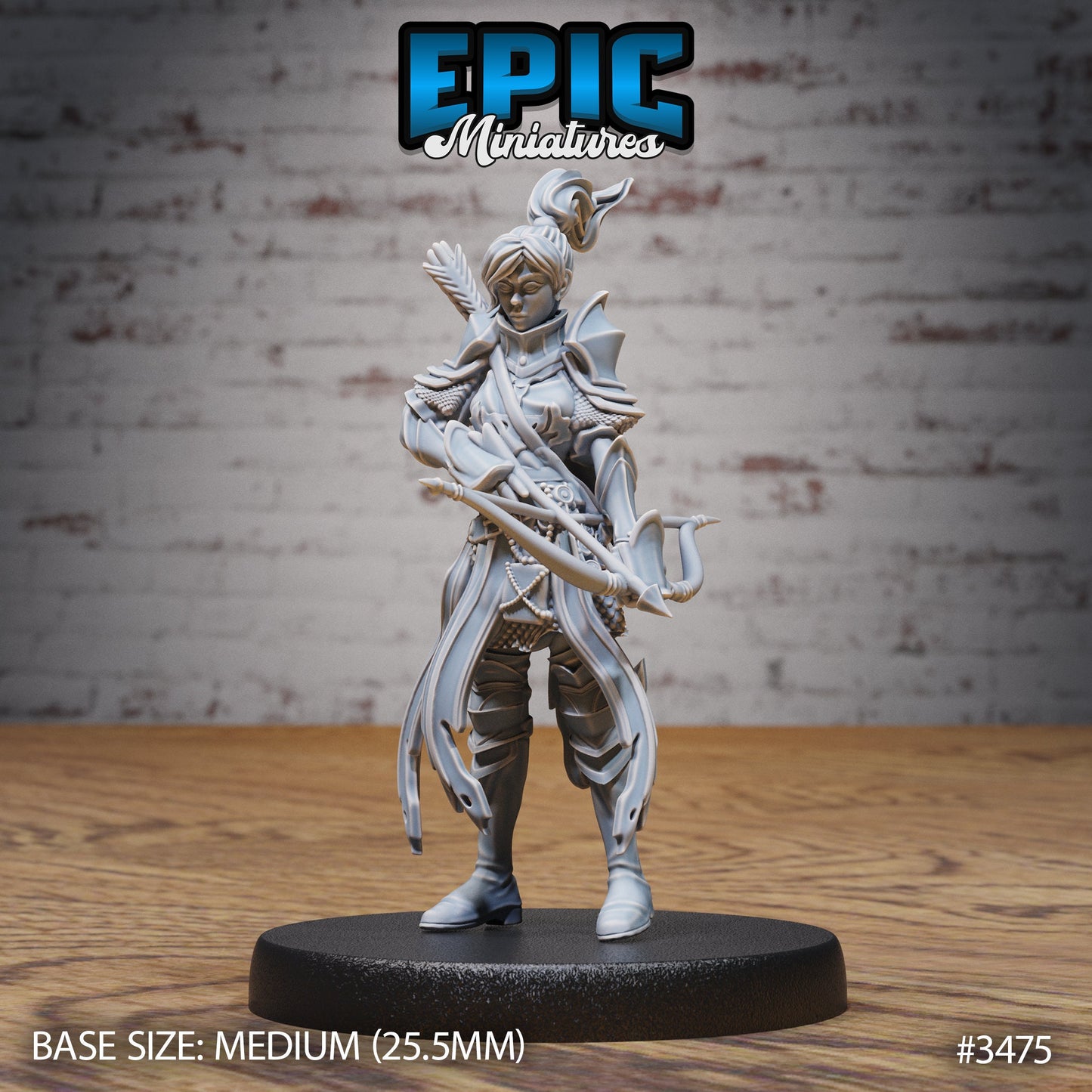 Knight Lady Joan (4 Variants Available) - Epic Miniatures