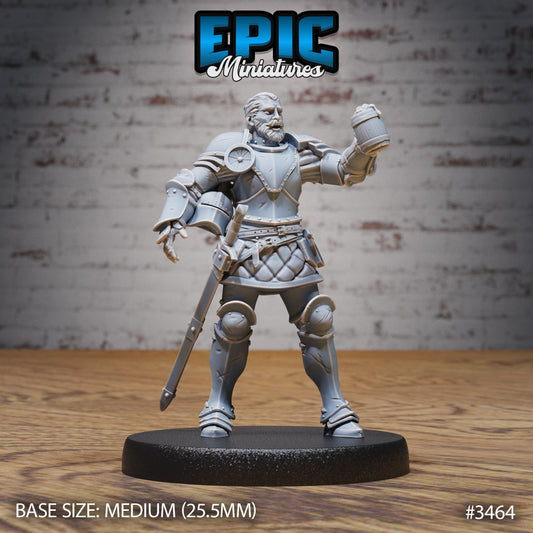 Knight Sir Tristan (3 Variants Available) - Epic Miniatures