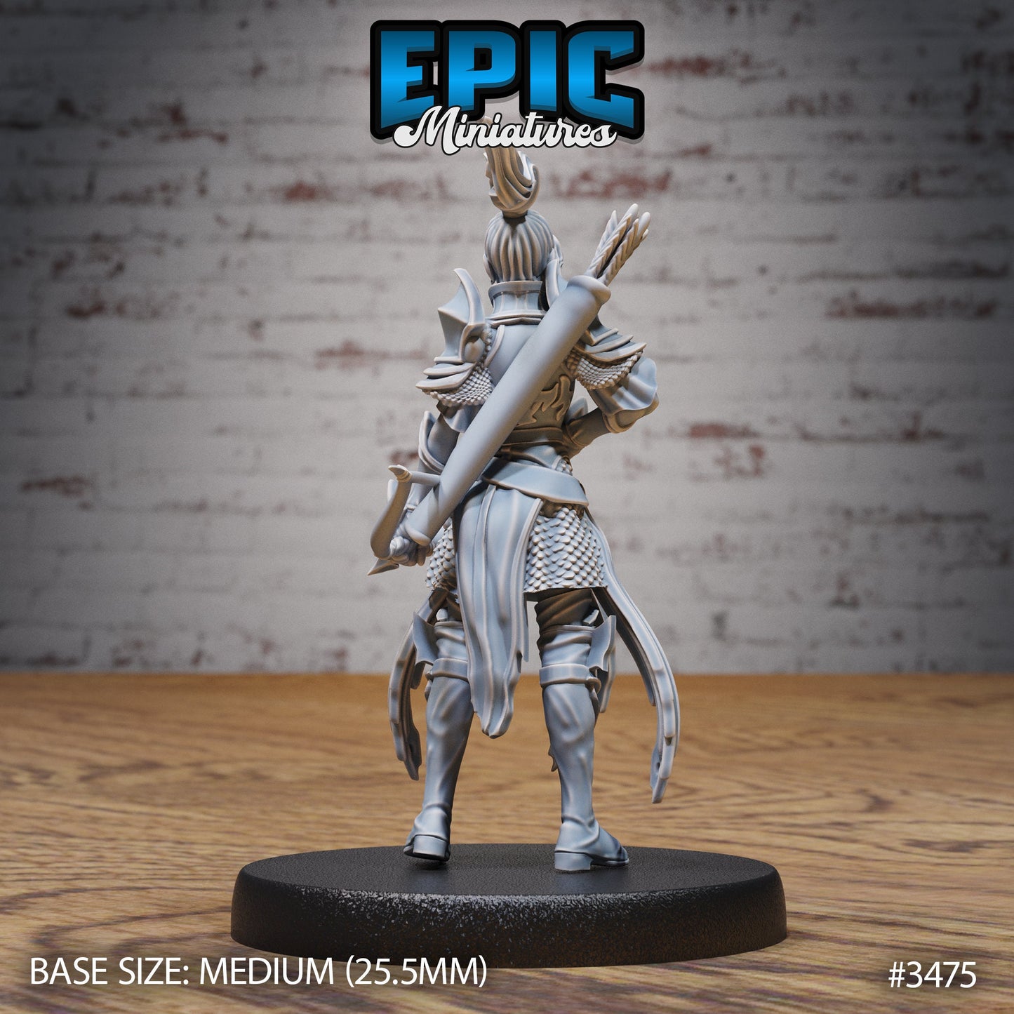 Knight Lady Joan (4 Variants Available) - Epic Miniatures