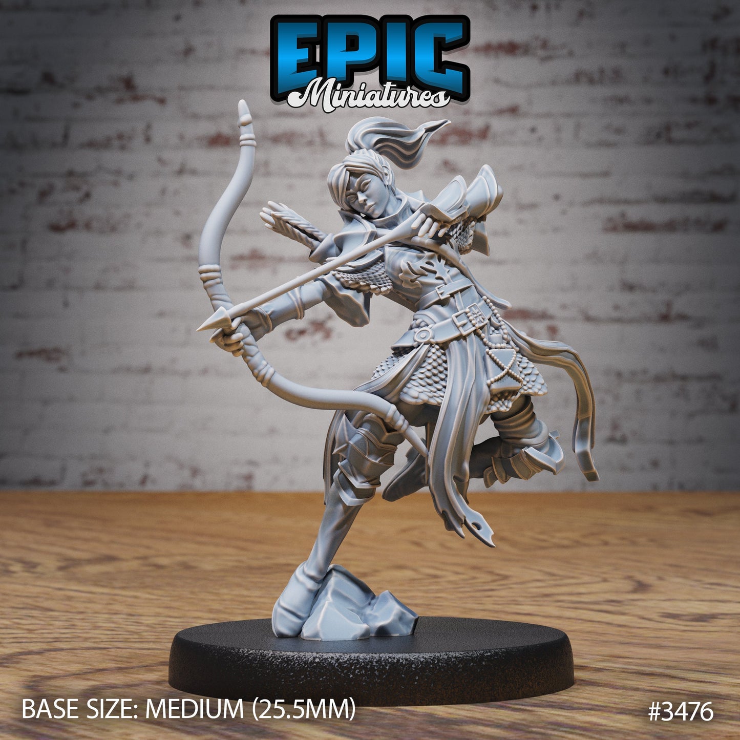 Knight Lady Joan (4 Variants Available) - Epic Miniatures