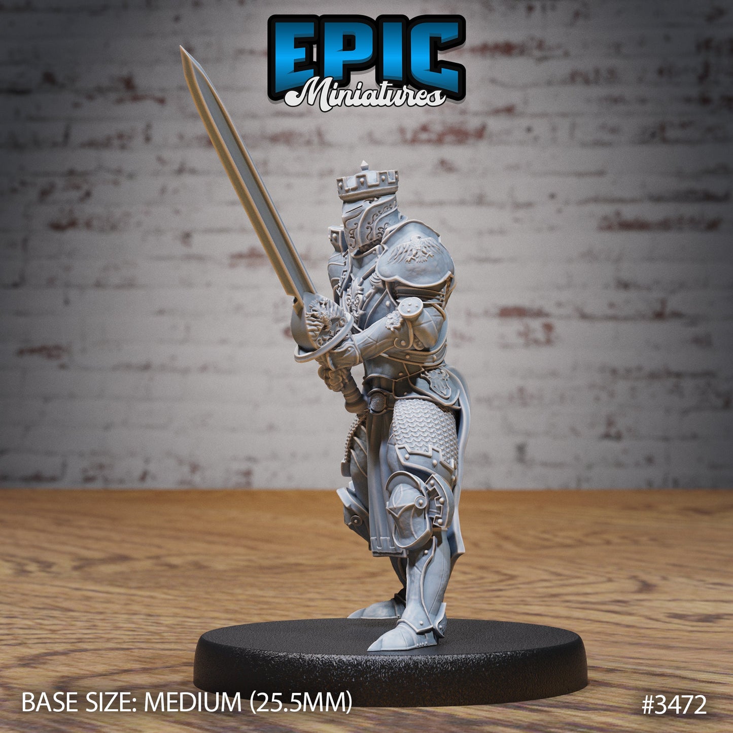 Tower Knight (4 Variants Available) - Epic Miniatures