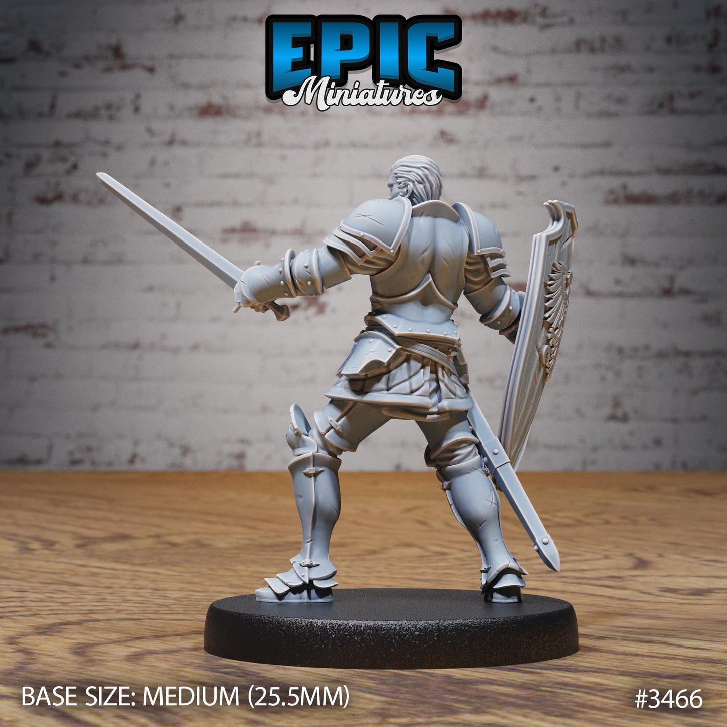 Knight Sir Tristan (3 Variants Available) - Epic Miniatures