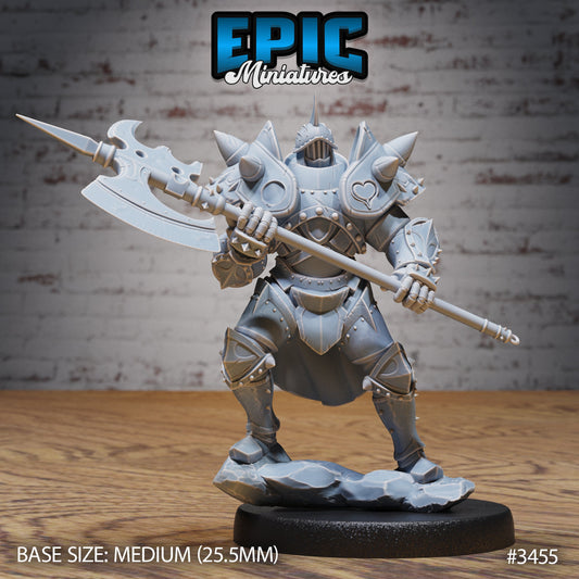 Heart Knight (3 Variants Available) - Epic Miniatures