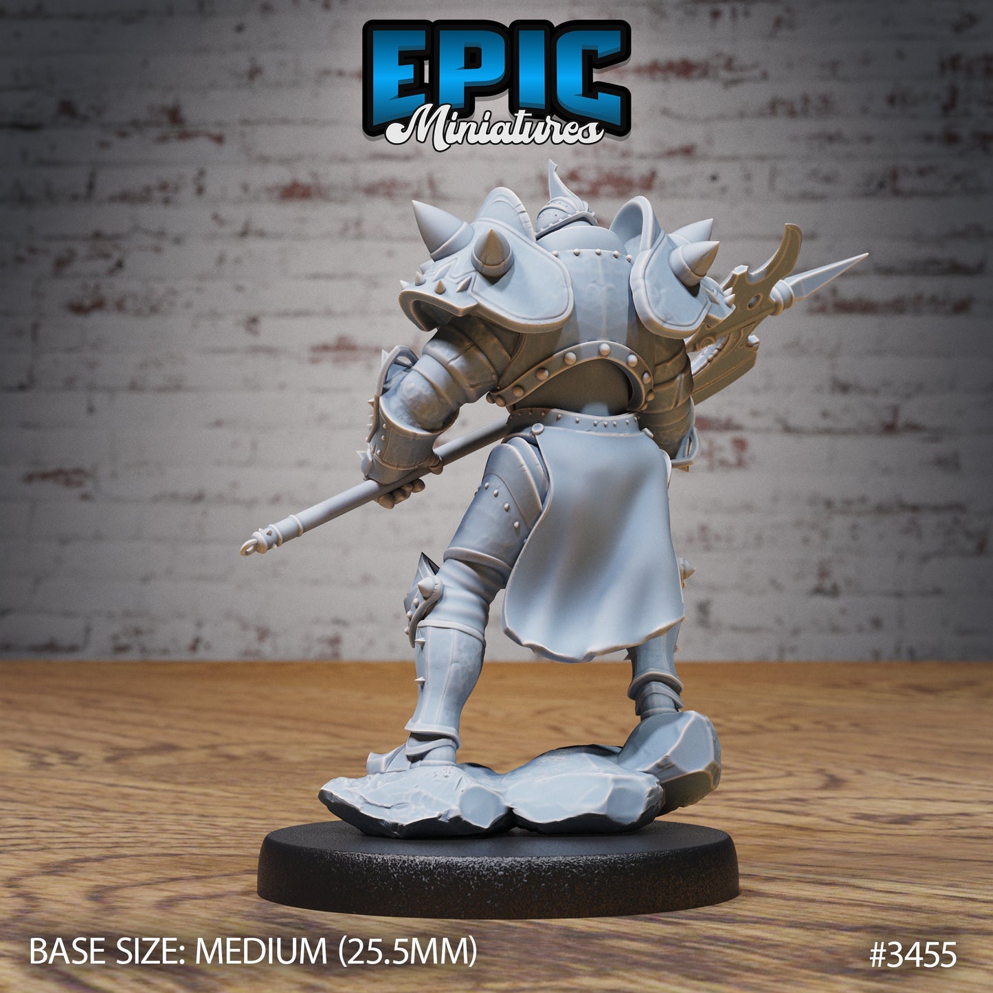 Heart Knight (3 Variants Available) - Epic Miniatures