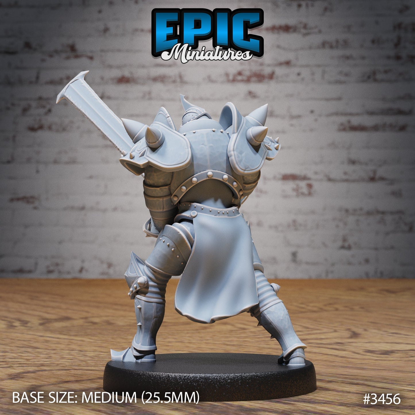 Heart Knight (3 Variants Available) - Epic Miniatures