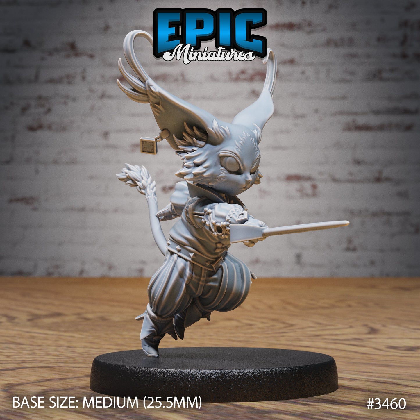 Gallant Cat (3 Variants Available) - Epic Miniatures