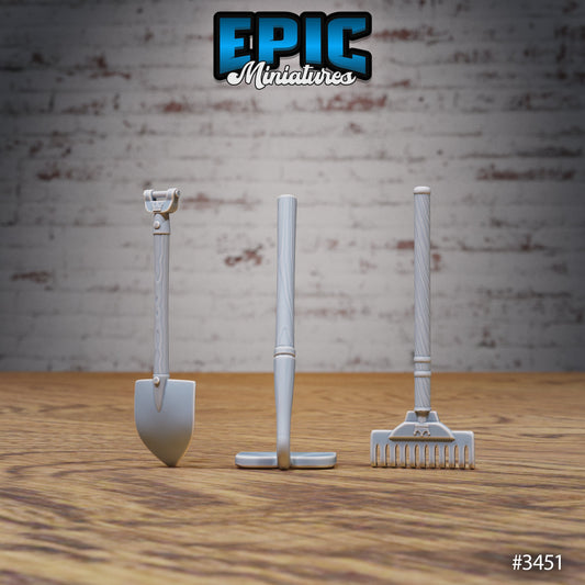Chivalry Garden Terrain, Scatter Set 3 (OpenLock) - Epic Miniatures