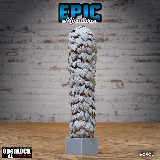 Chivalry Garden Terrain, Columns Tiles (OpenLock) - Epic Miniatures