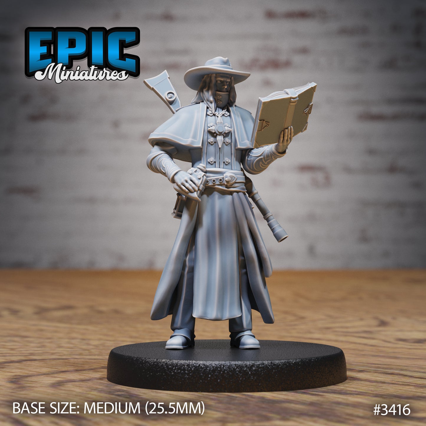 Holy Gunslinger (4 Variants Available) - Epic Miniatures