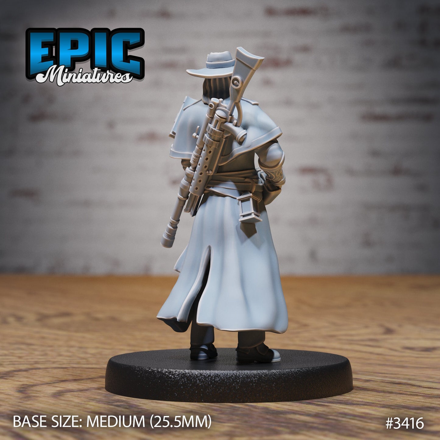 Holy Gunslinger (4 Variants Available) - Epic Miniatures