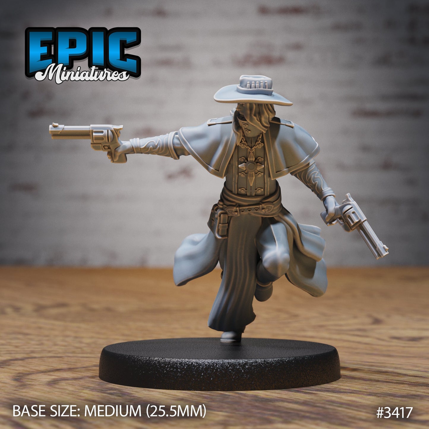 Holy Gunslinger (4 Variants Available) - Epic Miniatures