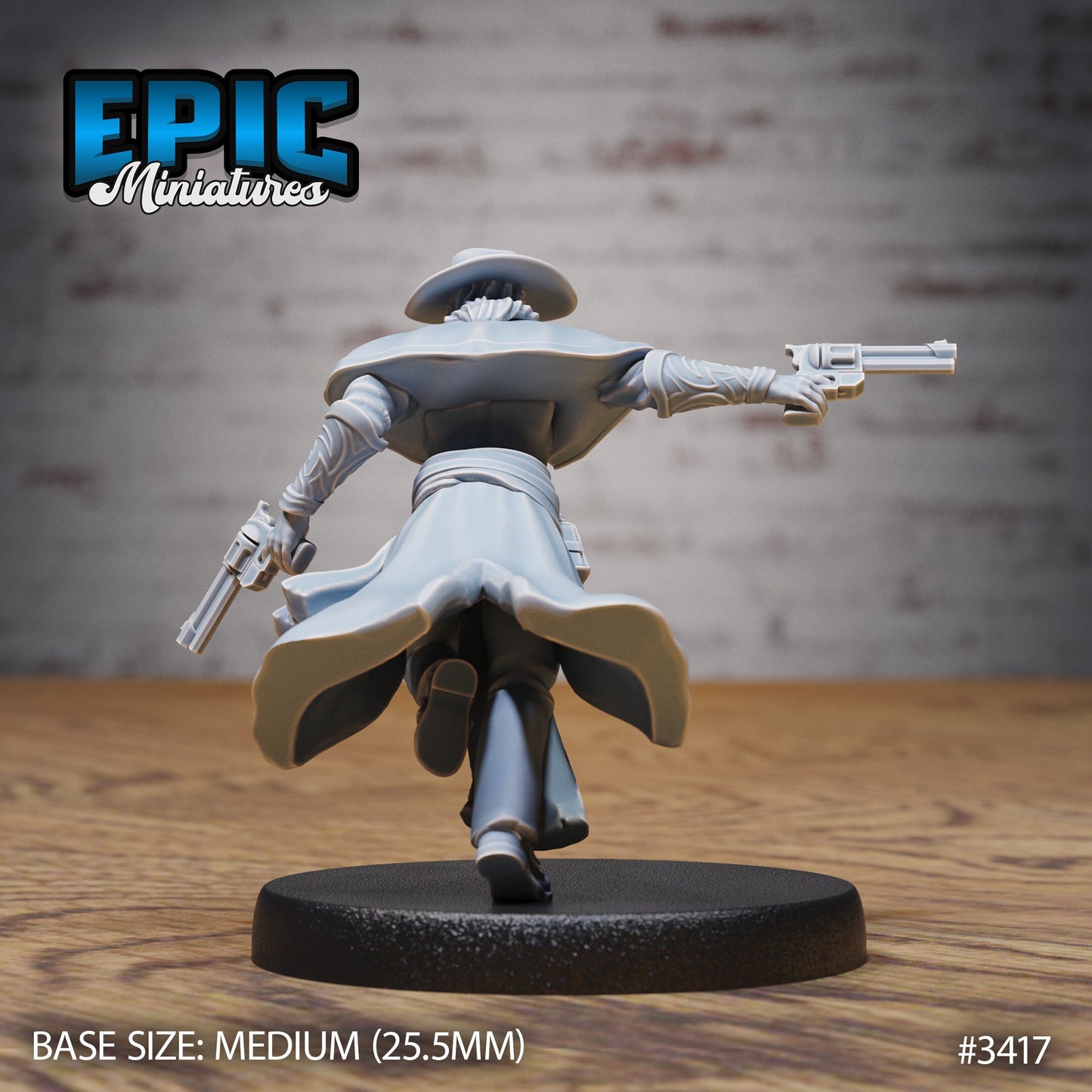 Holy Gunslinger (4 Variants Available) - Epic Miniatures