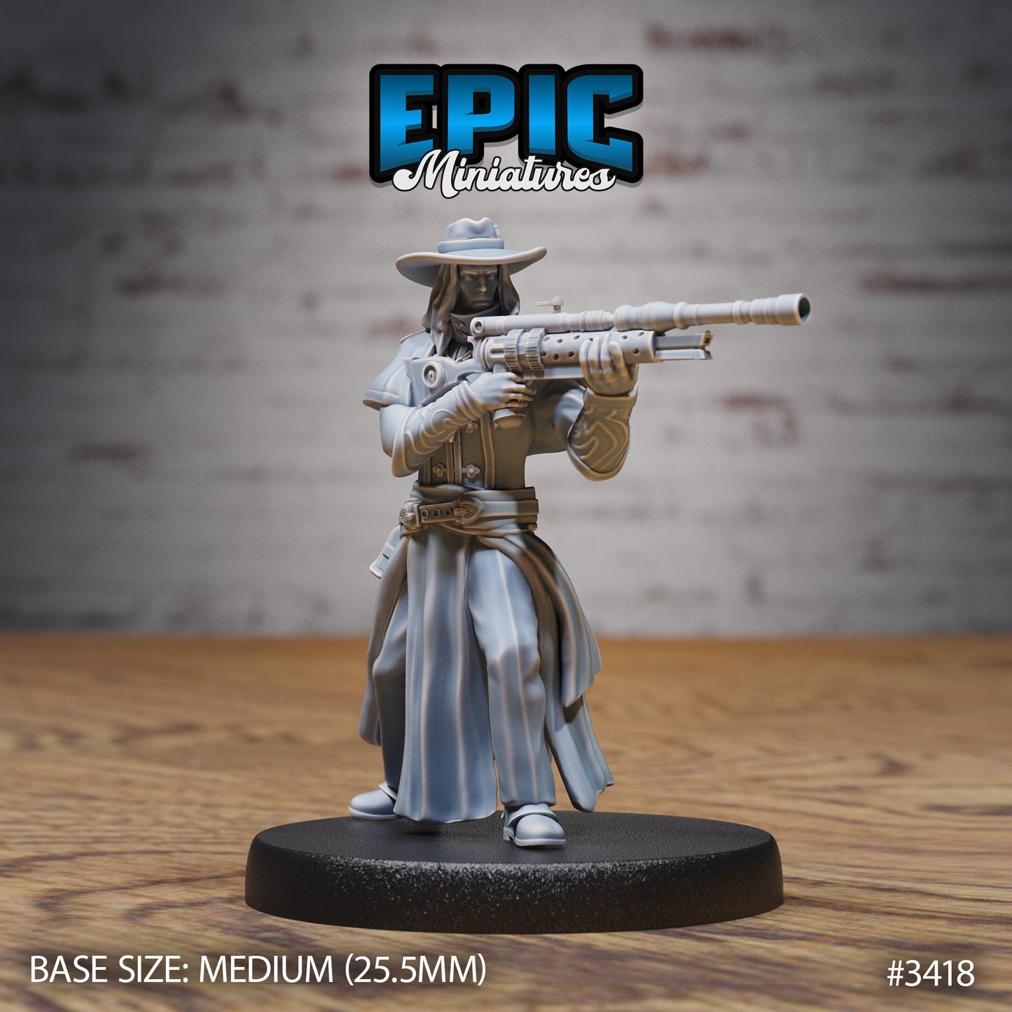 Holy Gunslinger (4 Variants Available) - Epic Miniatures