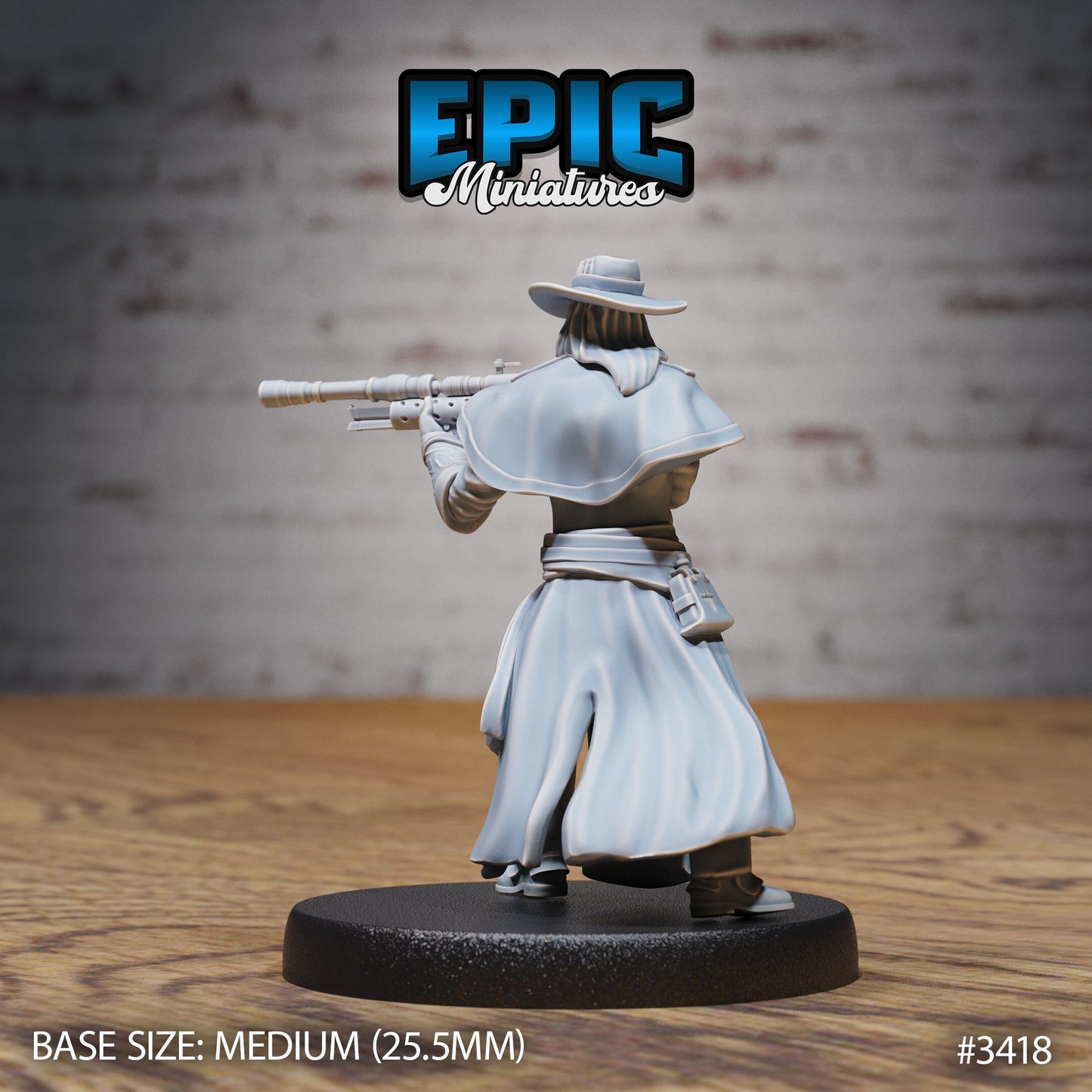 Holy Gunslinger (4 Variants Available) - Epic Miniatures