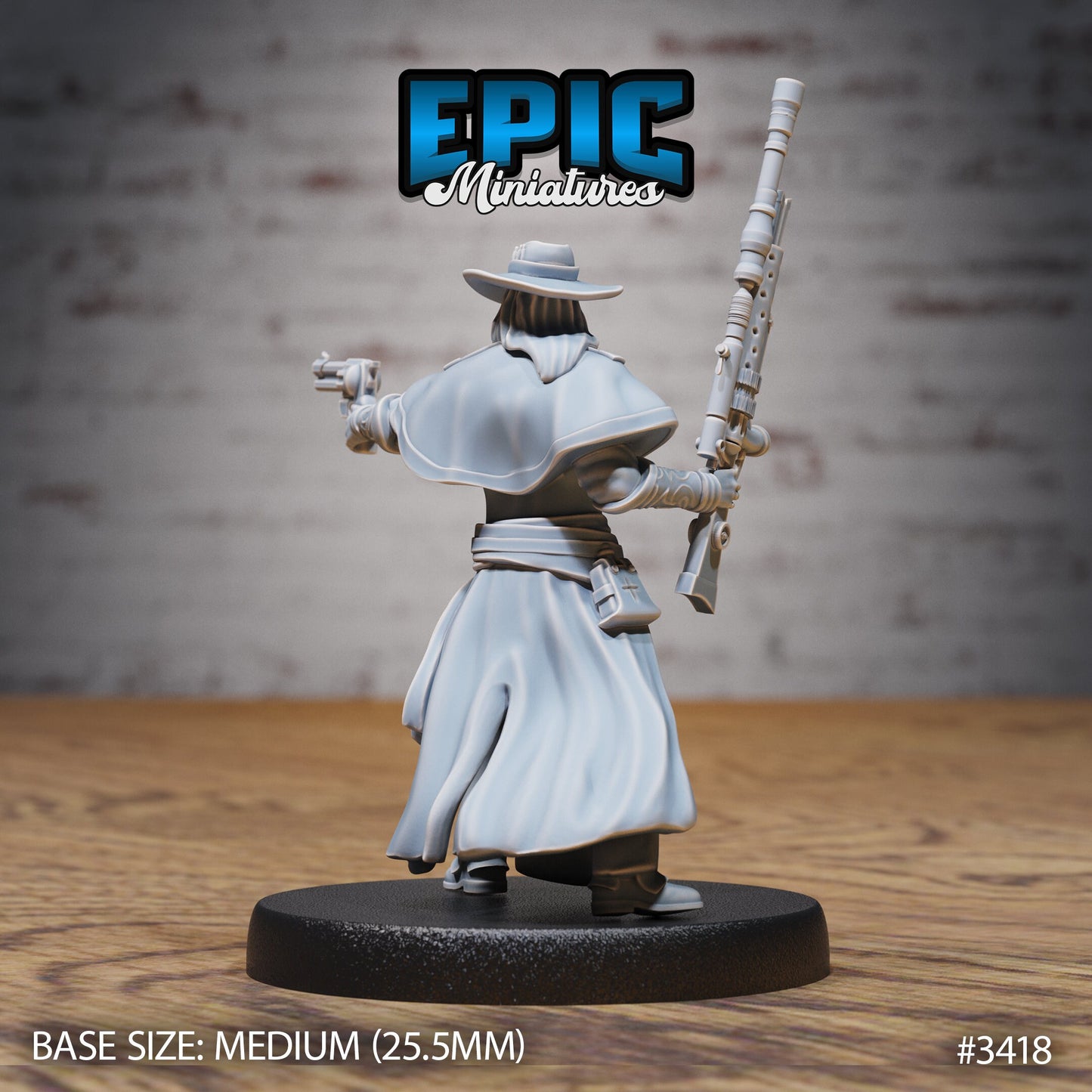 Holy Gunslinger (4 Variants Available) - Epic Miniatures