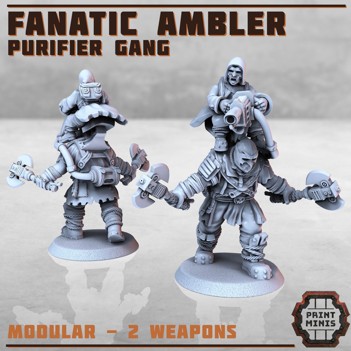 Fanatic Ambler (2 Variants Available) - Print Minis
