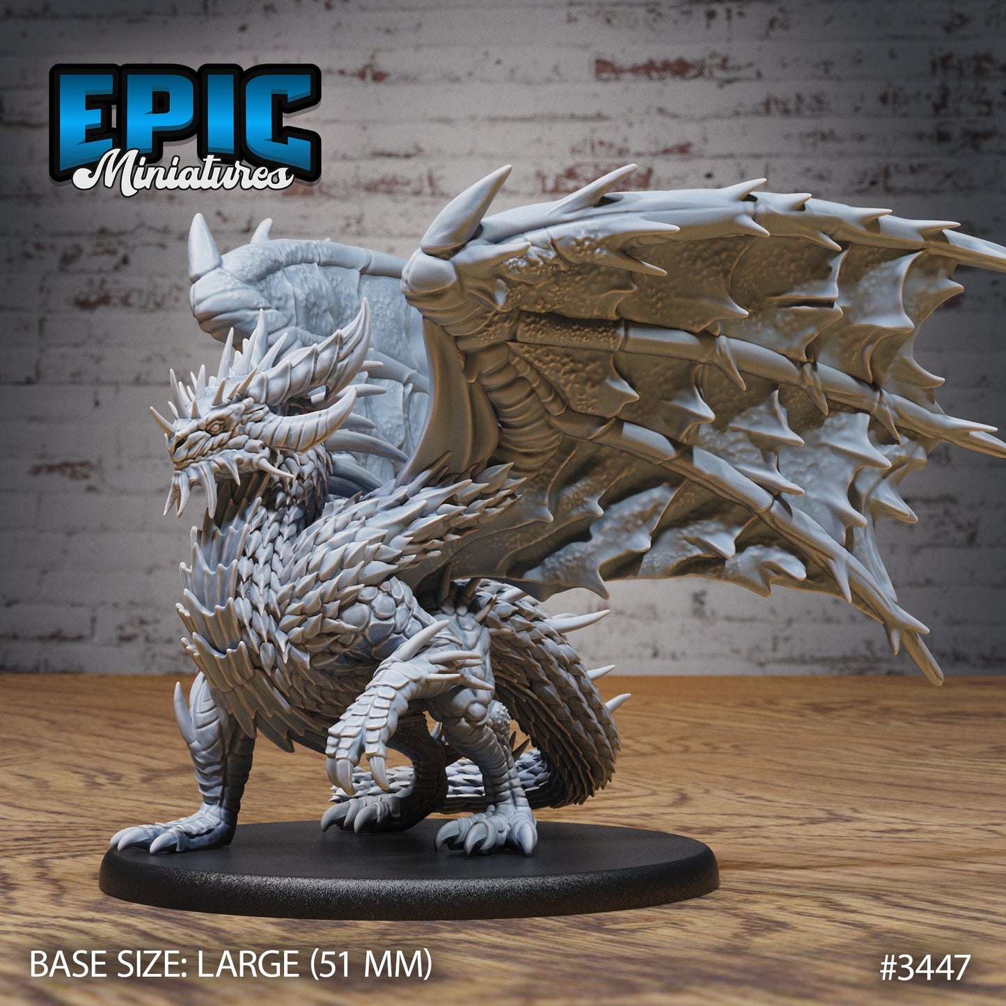 Cactus Dragon (3 Variants Available) - Epic Miniatures