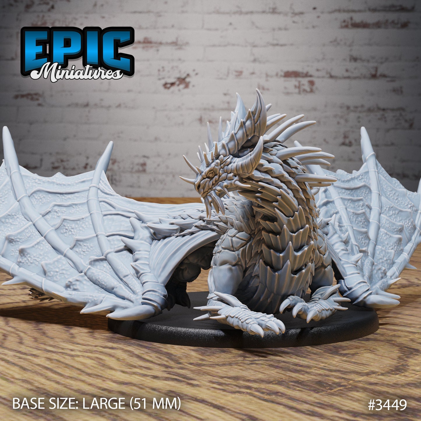 Cactus Dragon (3 Variants Available) - Epic Miniatures