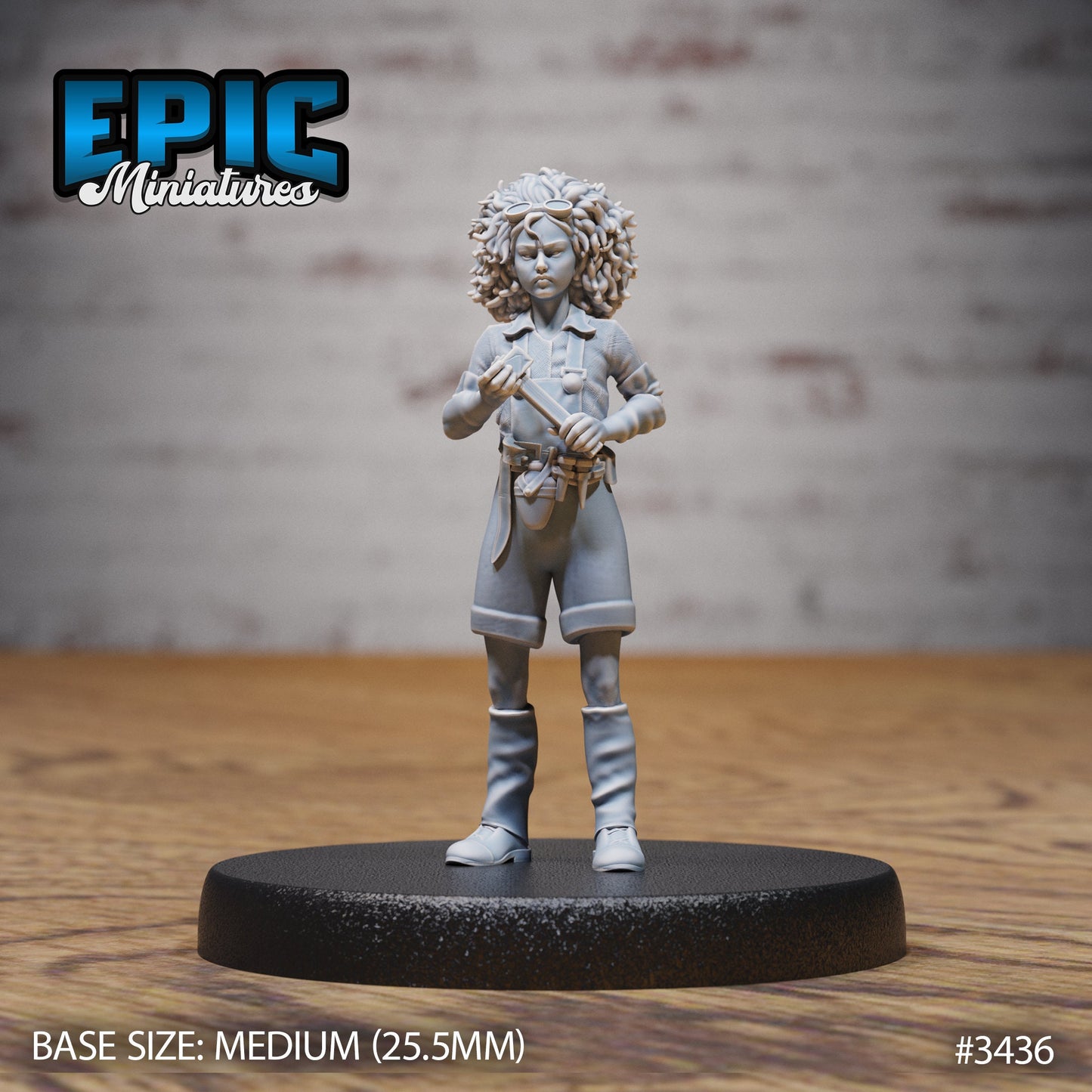 Mining Apprentice (3 Variants Available) - Epic Miniatures