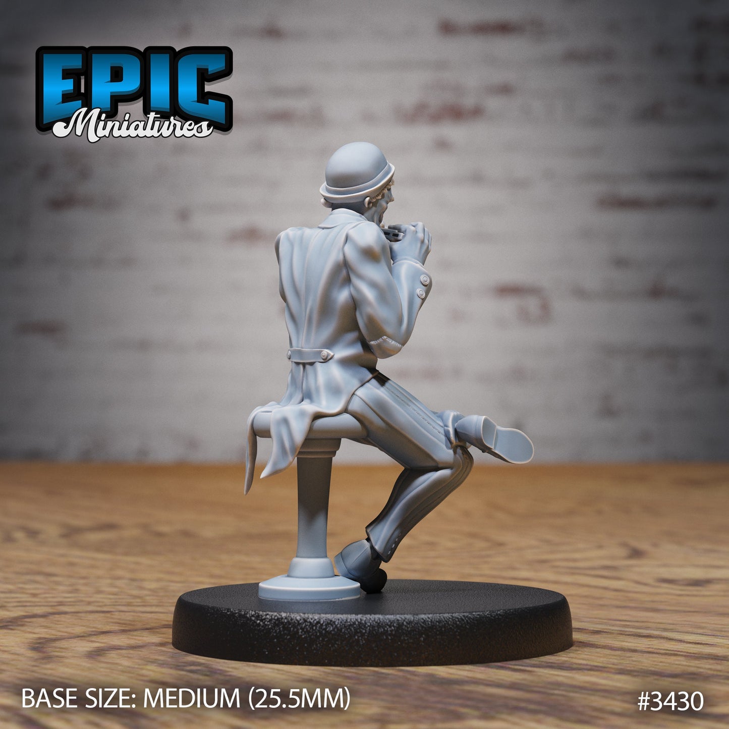 Undead Saloon Musician (3 Variants Available) - Epic Miniatures