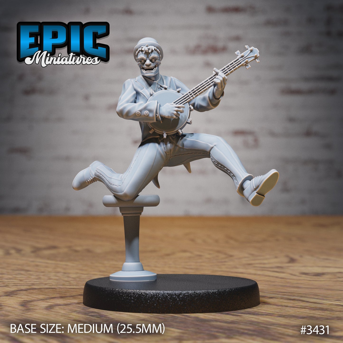 Undead Saloon Musician (3 Variants Available) - Epic Miniatures