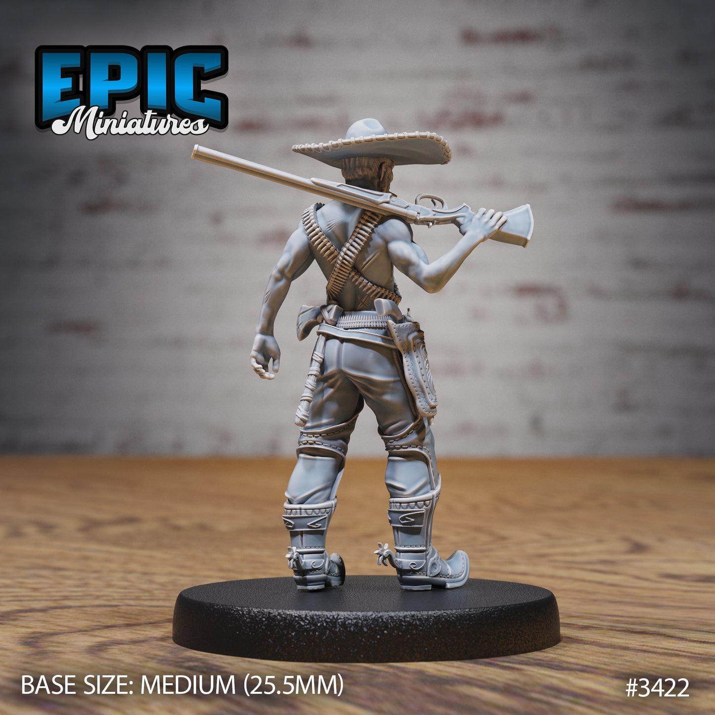 Wild West Bandit (3 Variants Available) - Epic Miniatures