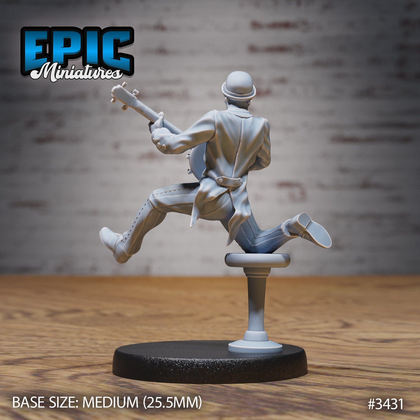 Undead Saloon Musician (3 Variants Available) - Epic Miniatures