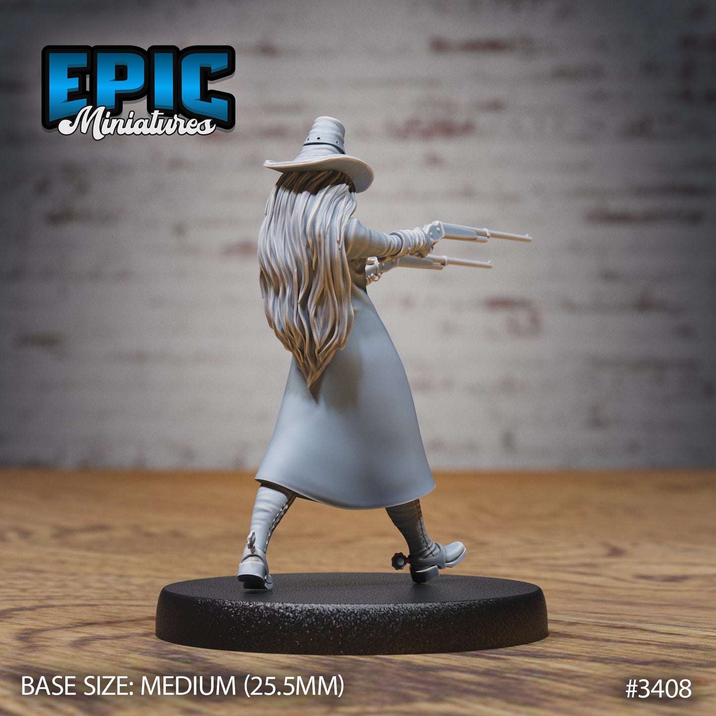 Sheriff, Female (3 Variants Available) - Epic Miniatures