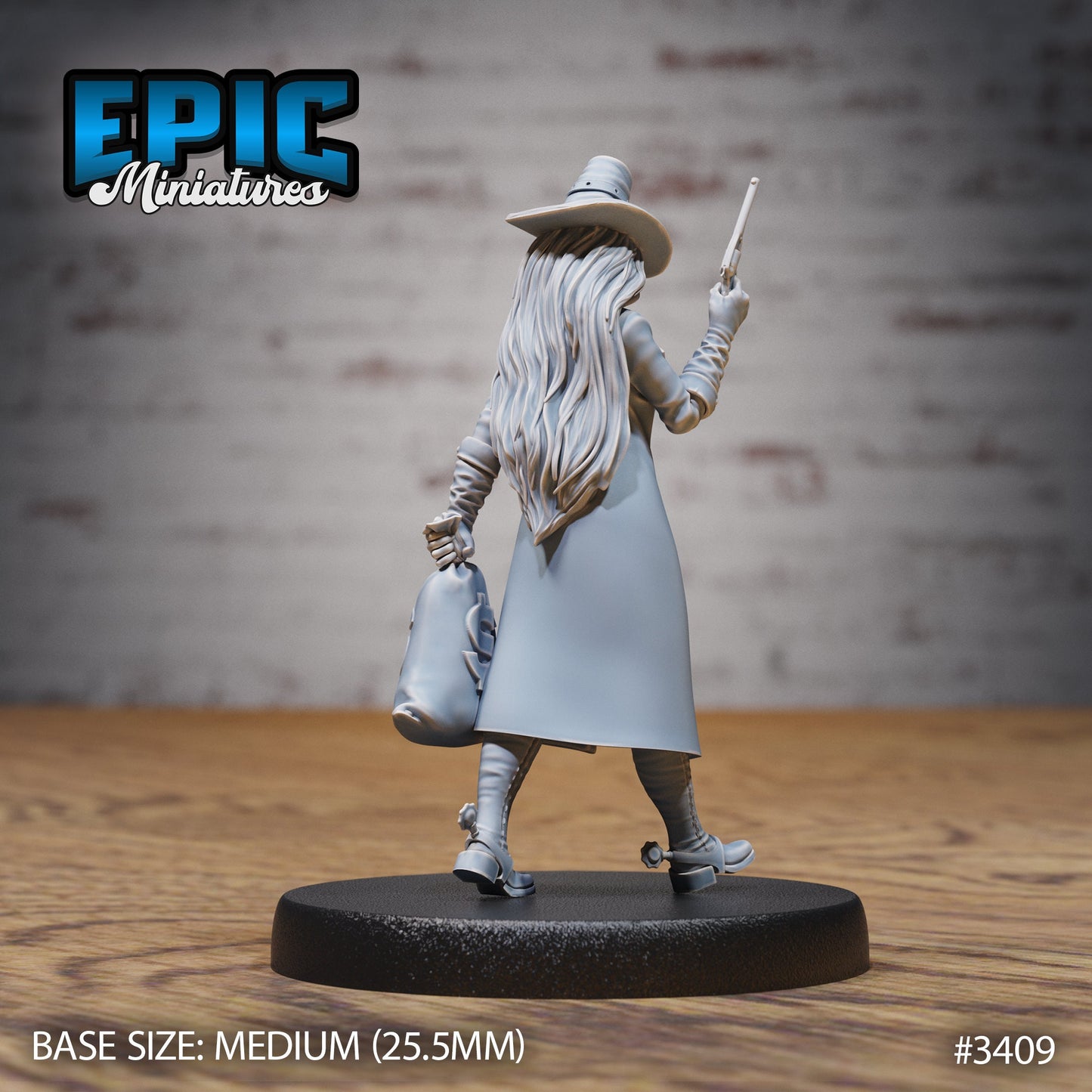 Sheriff, Female (3 Variants Available) - Epic Miniatures