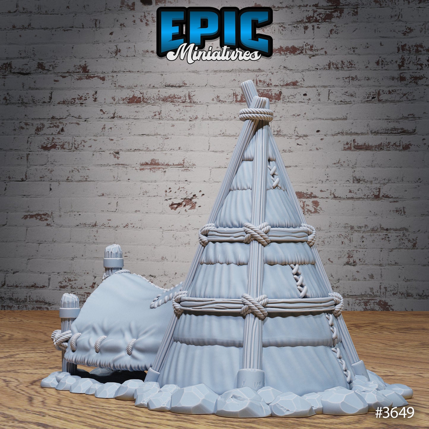 Camp Tents Terrain Set - Epic Miniatures