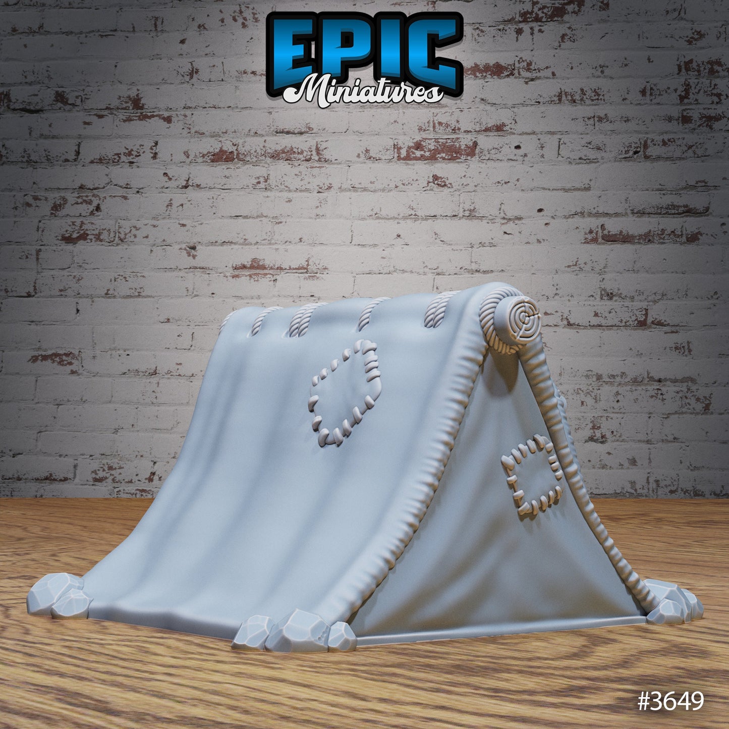 Camp Tents Terrain Set - Epic Miniatures