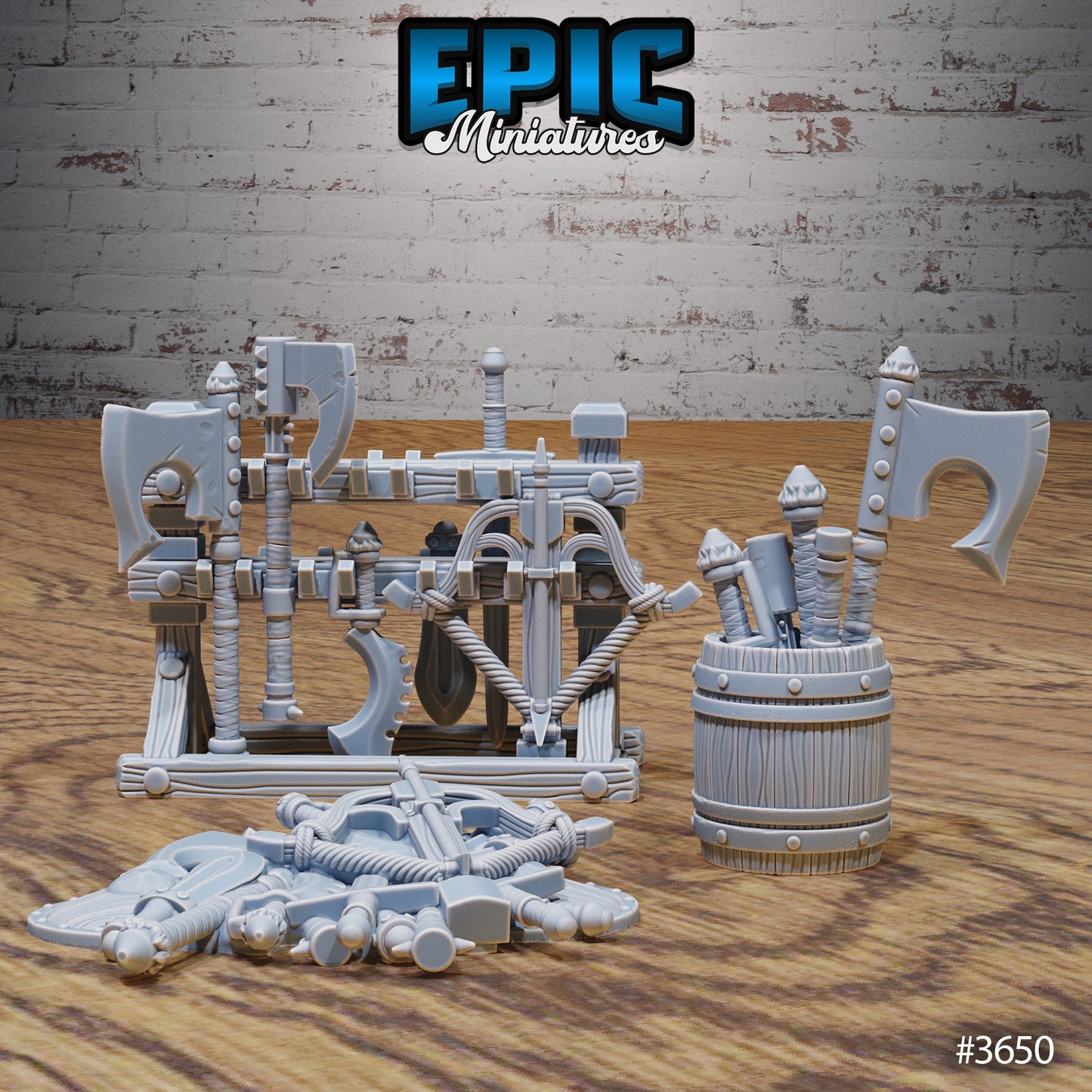 Camp Tents Scatter Set 1 - Epic Miniatures