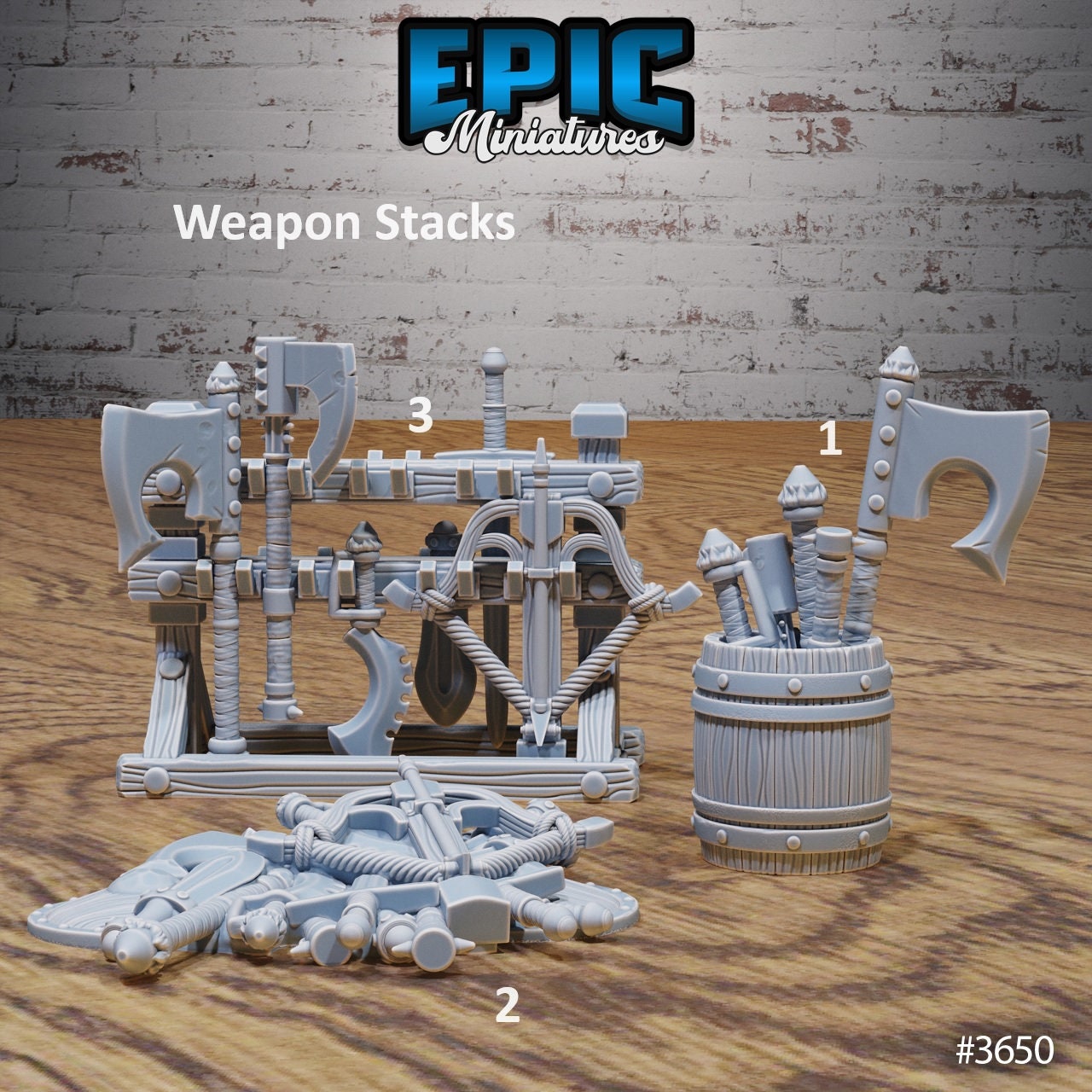 Camp Tents Scatter Set 1 - Epic Miniatures