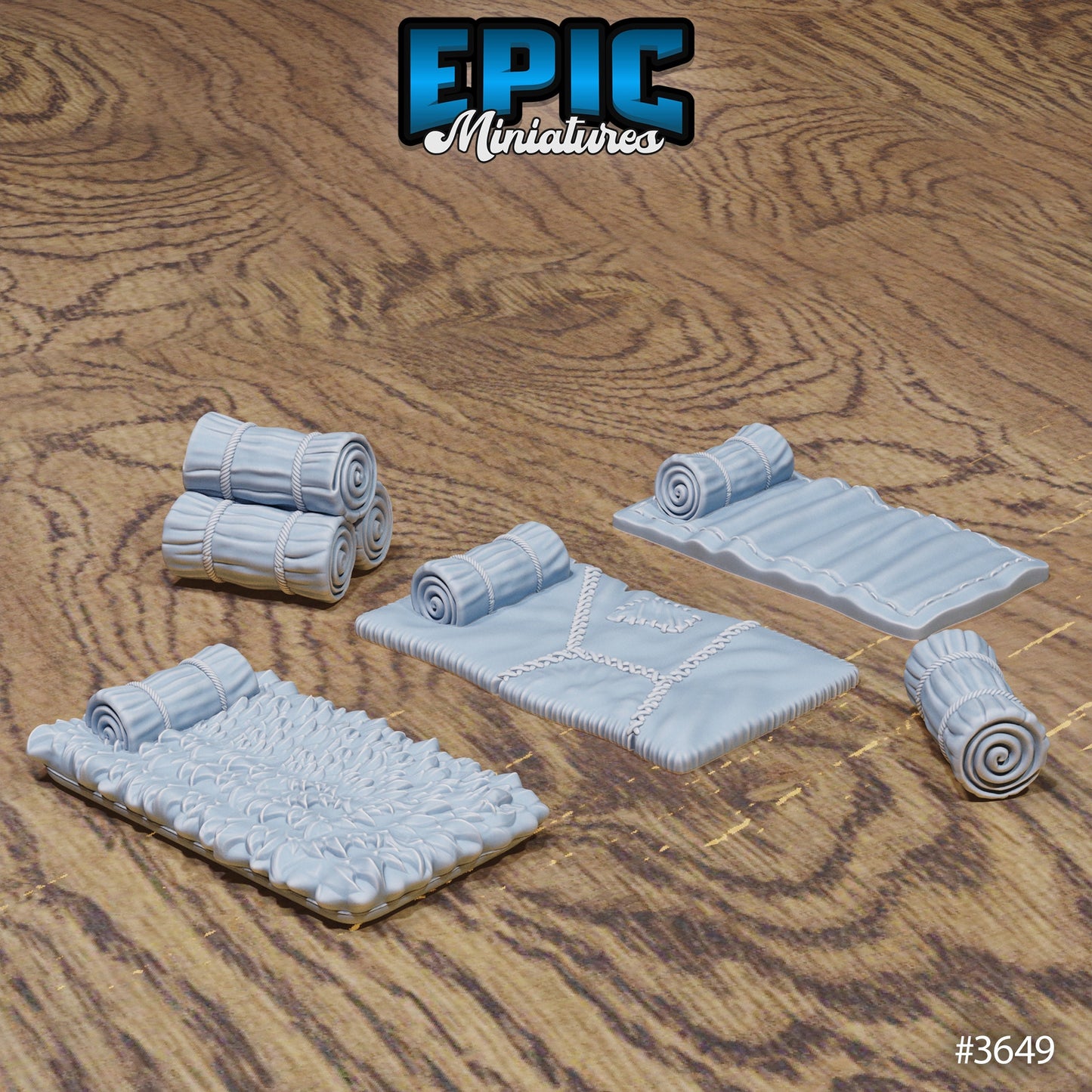 Camp Sleeping Bags Terrain Set - Epic Miniatures