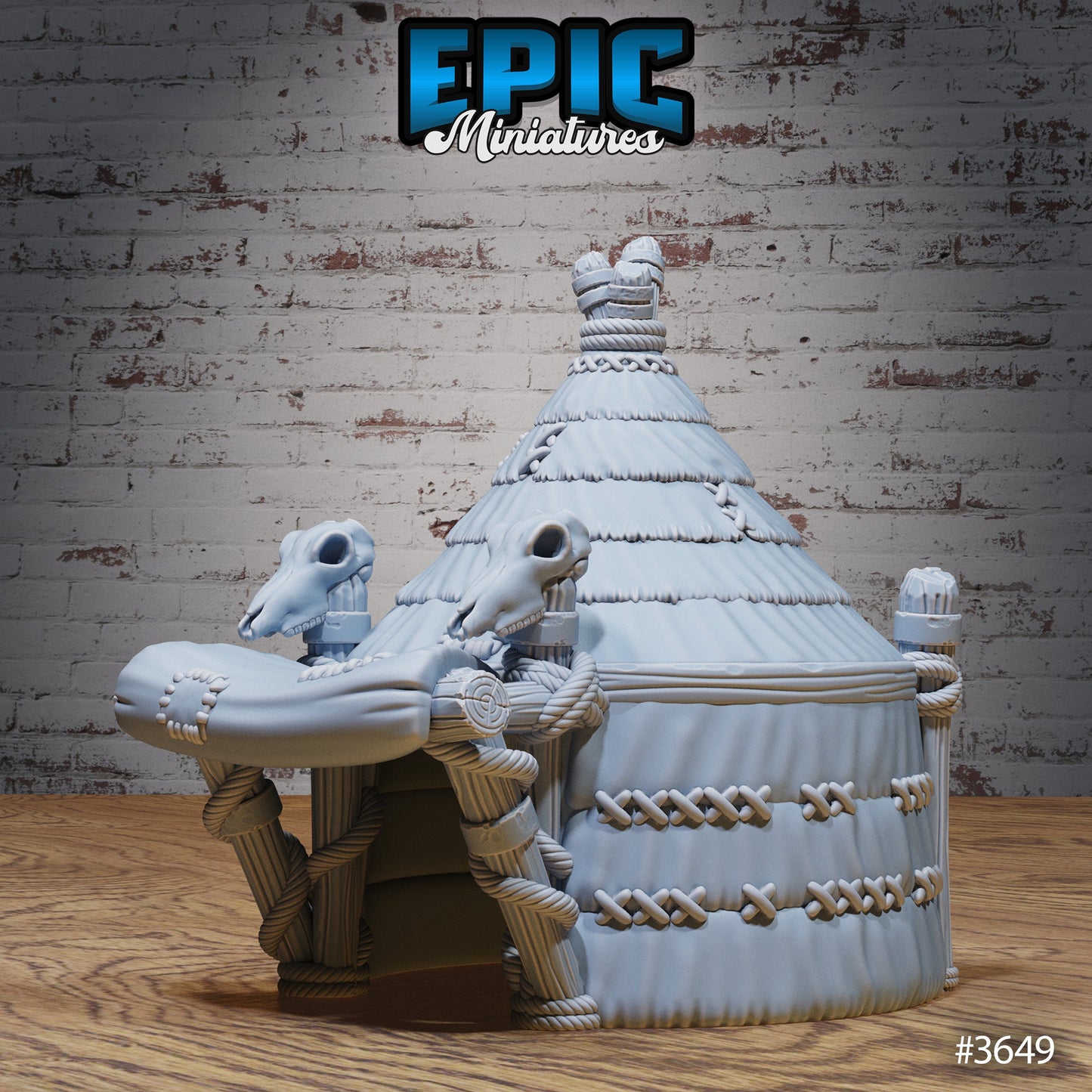 Camp Tents Terrain Set - Epic Miniatures