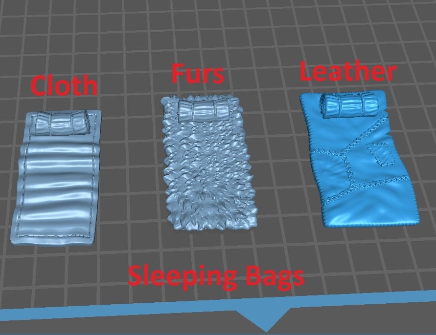 Camp Sleeping Bags Terrain Set - Epic Miniatures