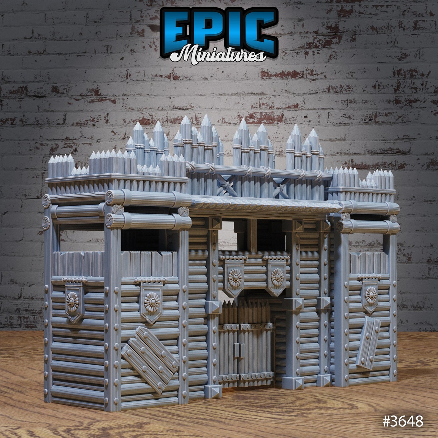 Bandit Camp Fortifications (3 Variants Available) - Epic Miniatures