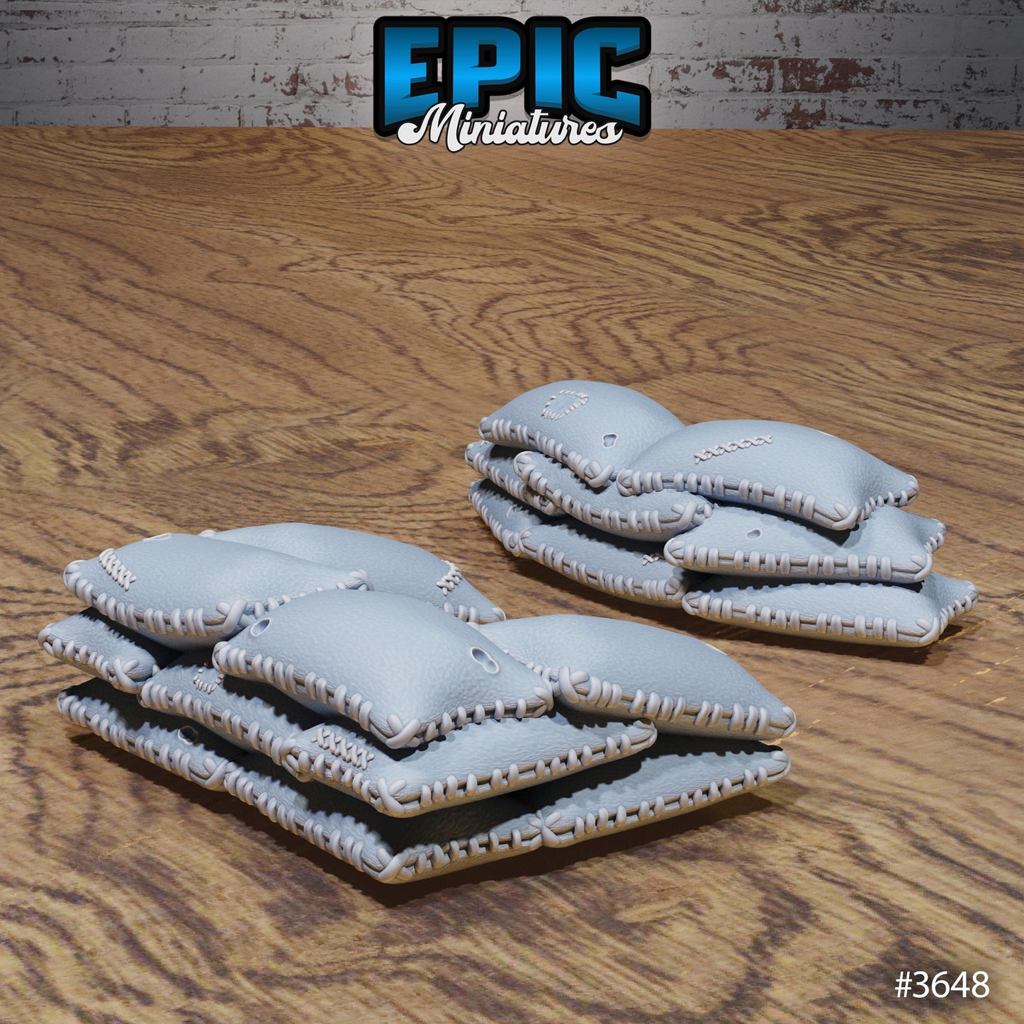 Bandit Camp Scatter Terrain Set - Epic Miniatures