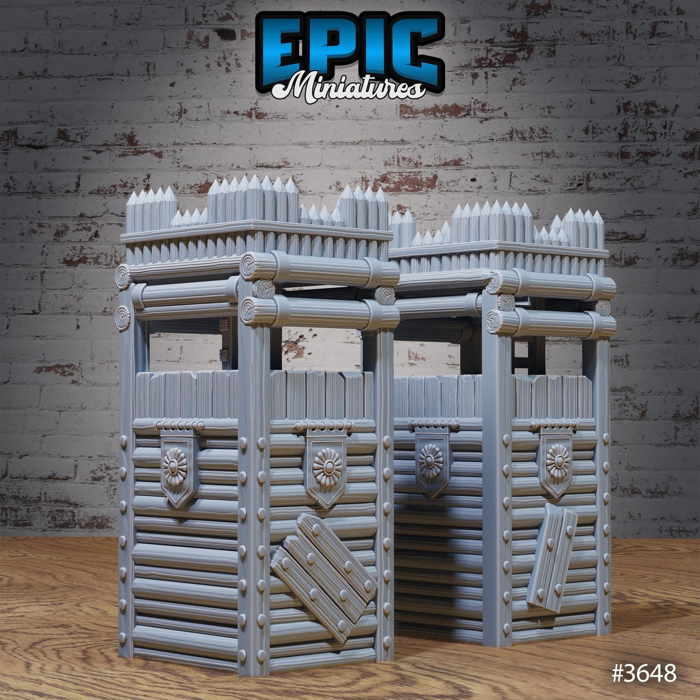 Bandit Camp Fortifications (3 Variants Available) - Epic Miniatures