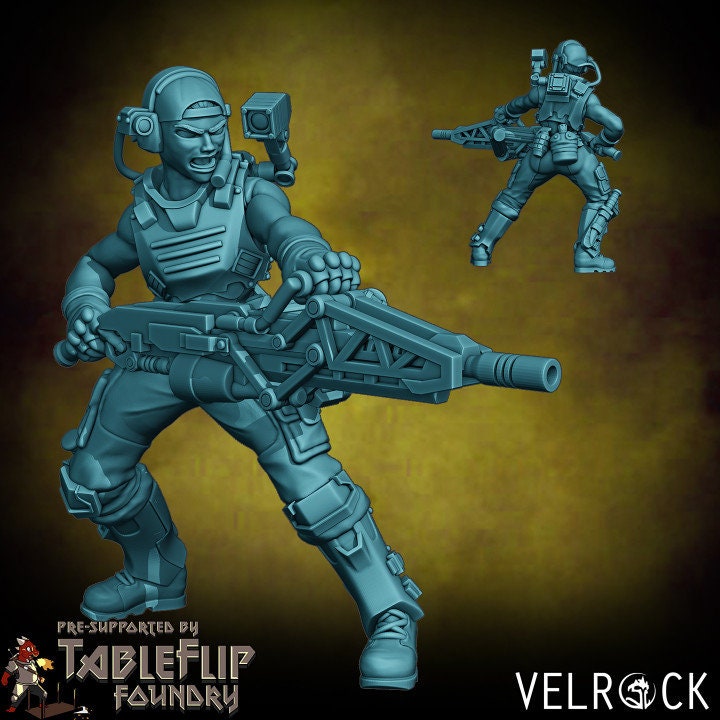 Colonial Marines, Set 1 (6 Variants Available) - Velrock