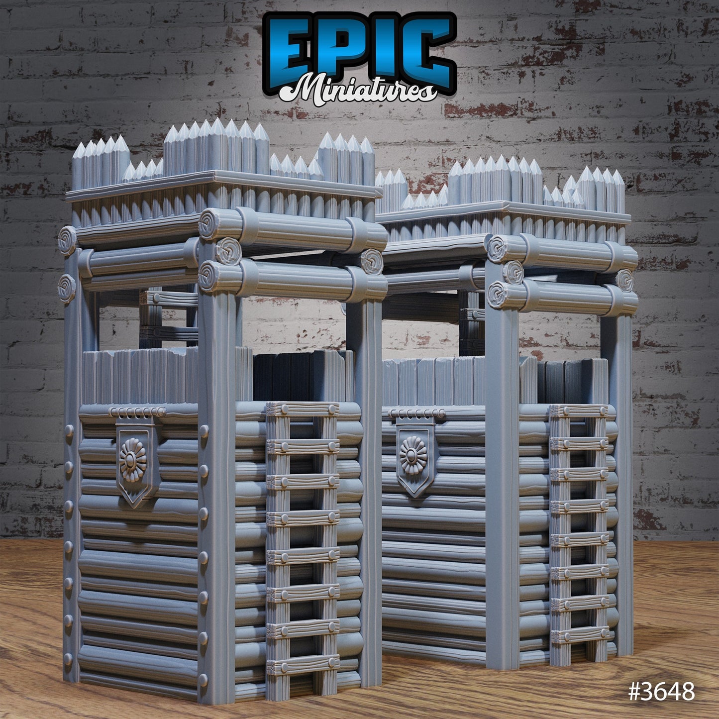 Bandit Camp Fortifications (3 Variants Available) - Epic Miniatures