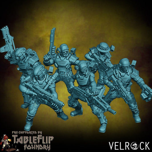 Colonial Marines, Set 1 (6 Variants Available) - Velrock
