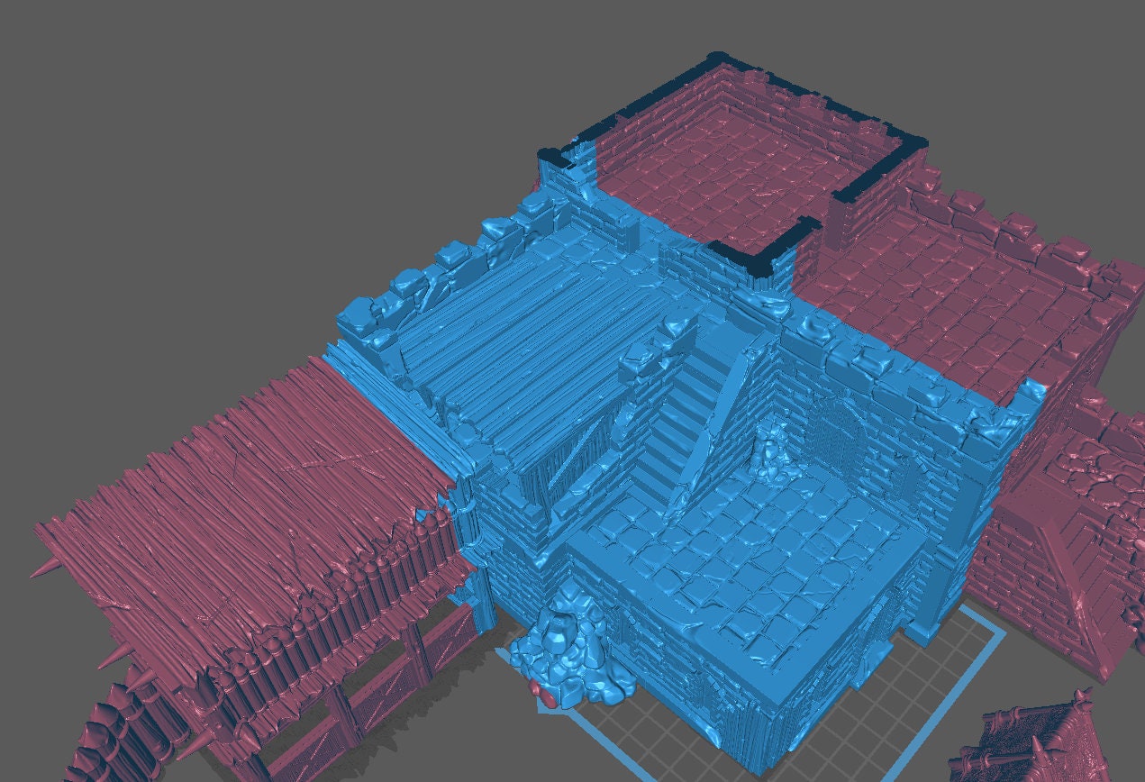 Bandit Stronghold, Terrain Set - Epic Miniatures