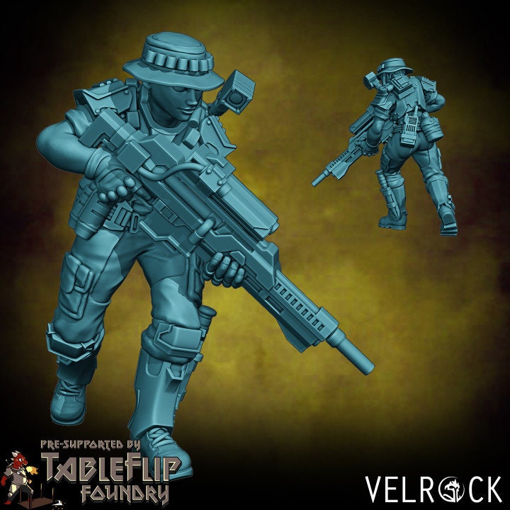 Colonial Marines, Set 1 (6 Variants Available) - Velrock