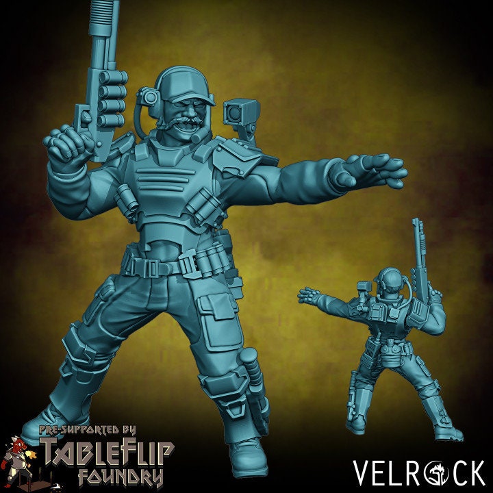 Colonial Marines, Set 1 (6 Variants Available) - Velrock