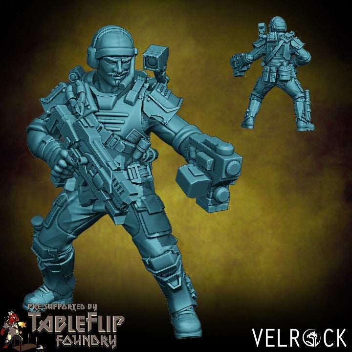 Colonial Marines, Set 1 (6 Variants Available) - Velrock