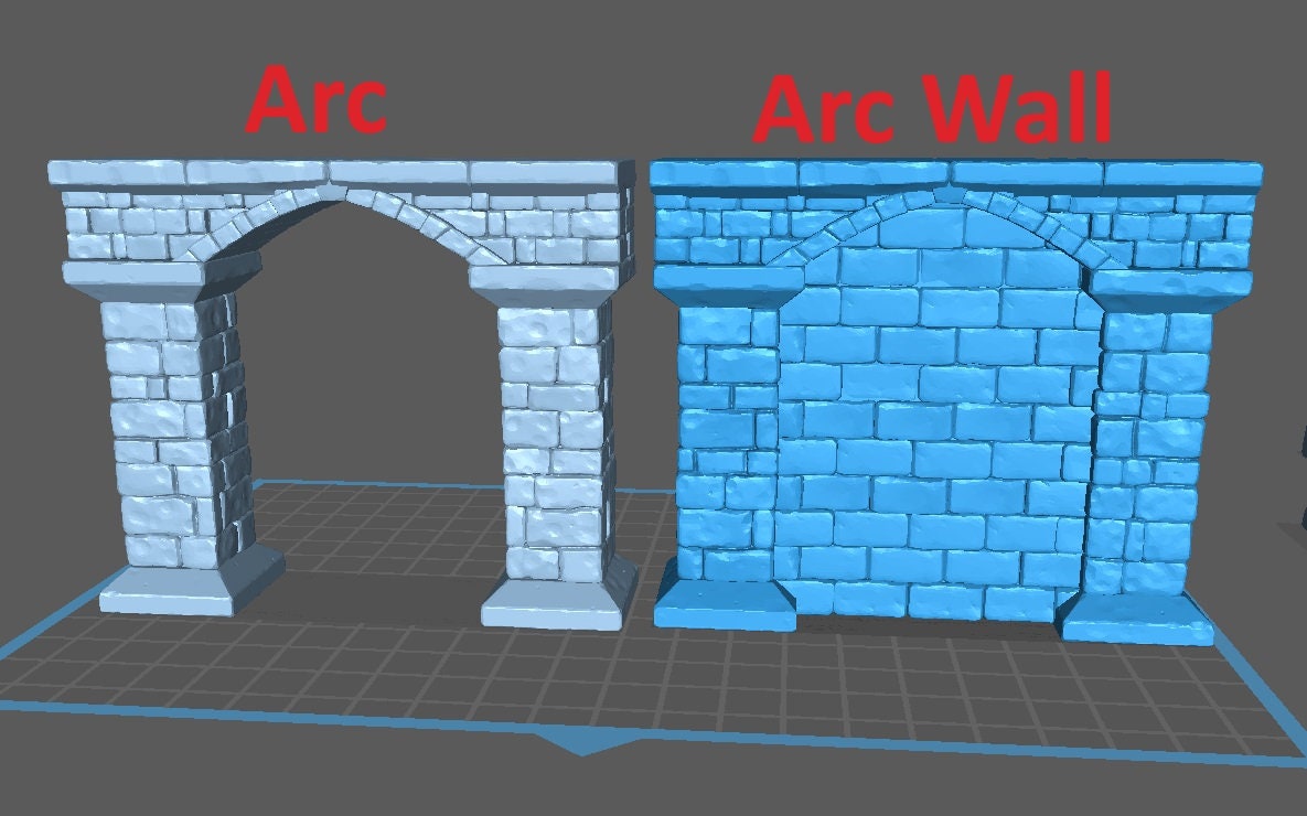 Modular Arcs and Walls, Terrain Kit - Artisan Guild