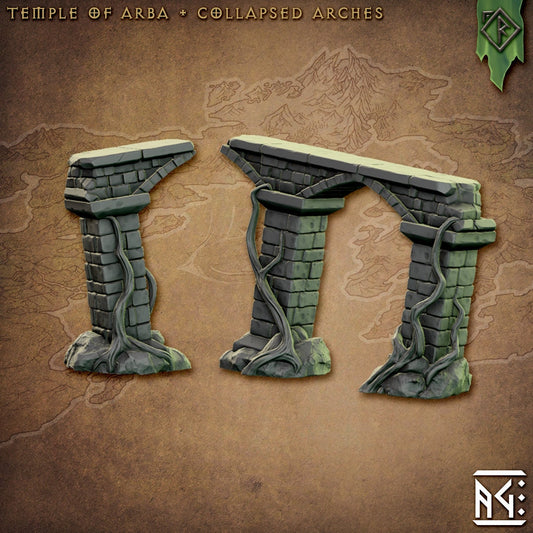 Collapsed Arches, Terrain Piece (2 Variants Available) - Artisan Guild